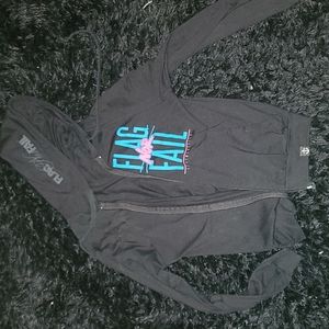 Flag nor fail zip-up